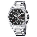 Festina Silver Stainless Steel Bracelet Chronograph F20463/4
