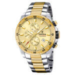 Festina Two Tone Stainless Steel Bracelet Chronograph F20562/1