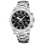 Festina Silver Stainless Steel Bracelet Chronograph F20704/3