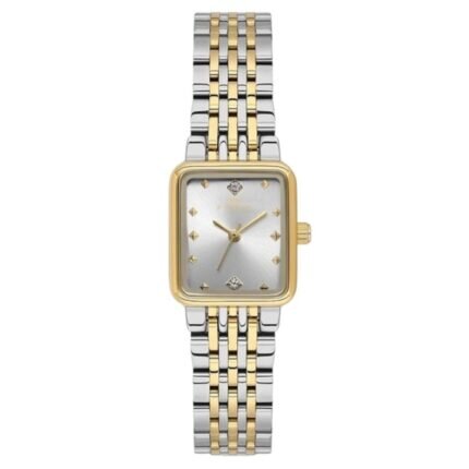 Ferro Crystals Two Tone Stainless Steel Bracelet FL21791A-D
