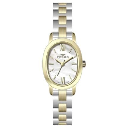 Ferro Two Tone Stainless Steel Bracelet FL40162A-D
