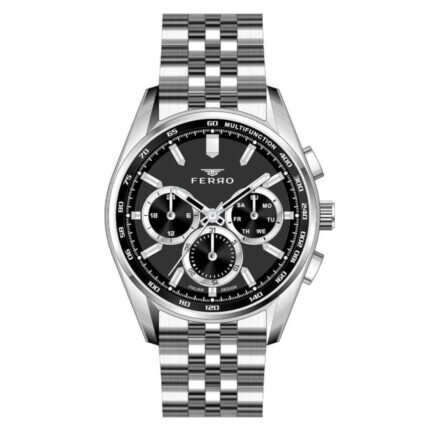 Ferro Silver Stainless Steel Bracelet FM11749AWT-A2