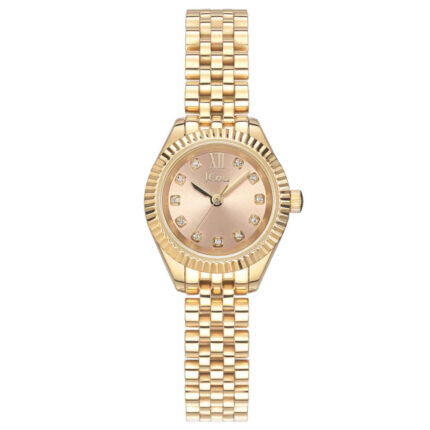 Jcou Eden Crystals Gold Stainless Steel Bracelet JU19083-5