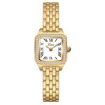 Jcou Constance Crystals Gold Stainless Steel Bracelet JU19088-3