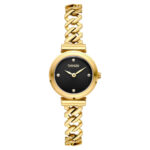 Breeze Cascadia Crystals Gold Stainless Steel Bracelet 212641.2