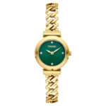 Breeze Cascadia Crystals Gold Stainless Steel Bracelet 212641.7