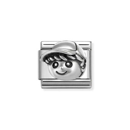 NOMINATION COMPOSABLE CLASSIC LINK BOY IN STERLING SILVER 330114/12