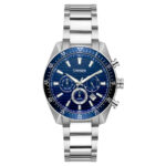 Breeze Momentum Dual Time Stainless Steel Bracelet 613062.3