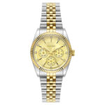 Breeze Allure Crystals Two Tone Stainless Steel Bracelet 713051.1