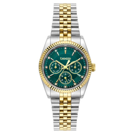 Breeze Allure Crystals Two Tone Stainless Steel Bracelet 713051.7