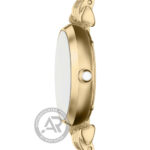 Emporio Armani Gianni T-Bar Crystals Gold Stainless Steel Bracelet AR11806