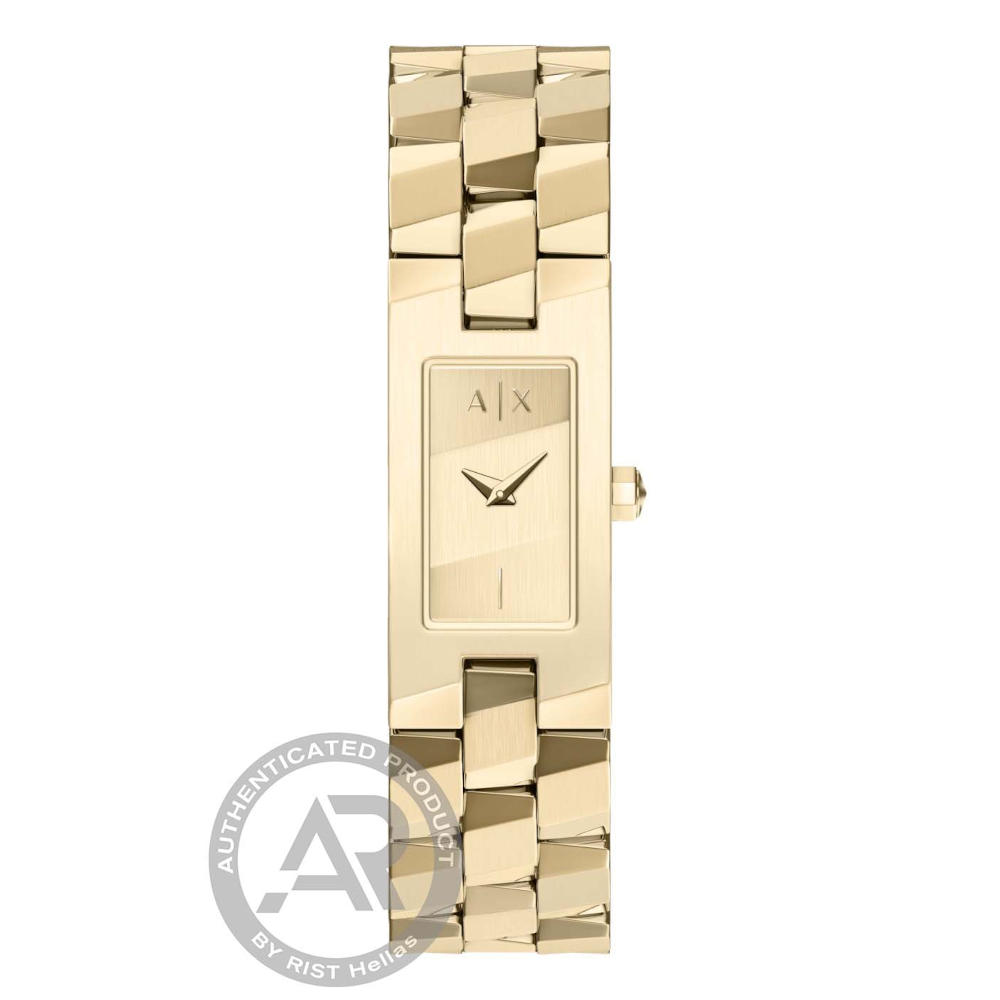 Armani Exchange Aria Gold Stainless Steel Bracelet AX4701 Armani Exchange Aria Gold Stainless Steel Bracelet AX4701