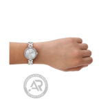 Armani Exchange Ava Silver Stainless Steel Bracelet AX5830