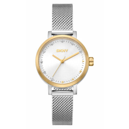 Dkny Soho Mini Crystals Stainless Steel Mesh Bracelet DK1L037M0055