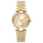 Dkny Essential Glitz Gold Stainless Steel Bracelet DK1L042M0055