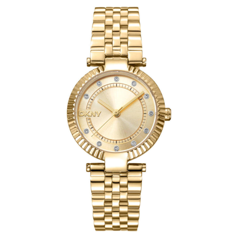 Dkny Essential Glitz Gold Stainless Steel Bracelet DK1L042M0055 Dkny Essential Glitz Gold Stainless Steel Bracelet DK1L042M0055