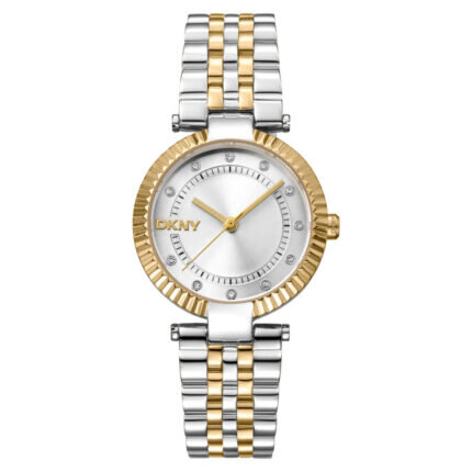 Dkny Essential Glitz Two Tone Stainless Steel Bracelet DK1L042M0065