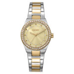 Dkny Evening Crystals Two Tone Stainless Steel Bracelet DK1L100M0085