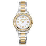 Dkny Evening Crystals Two Tone Stainless Steel Bracelet DK1L105M0085