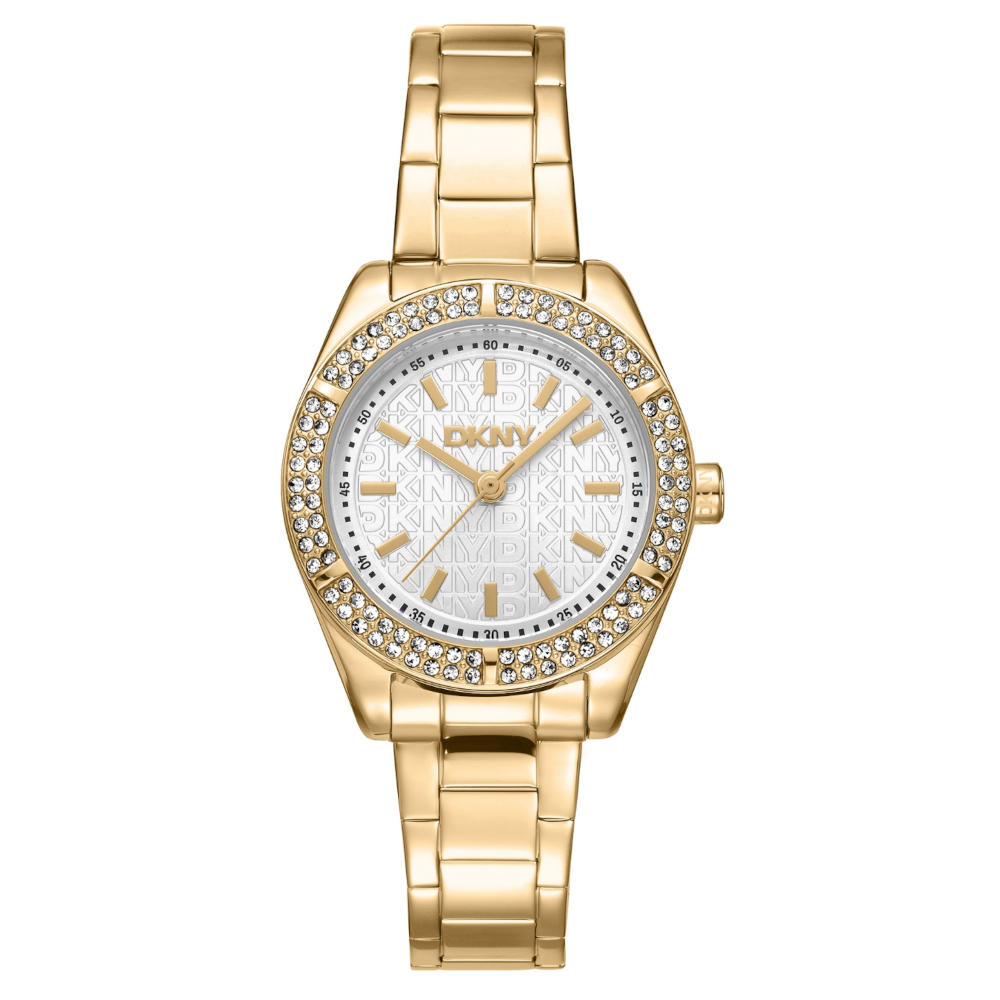 Dkny Evening Crystals Gold Stainless Steel Bracelet DK1L107M0055
