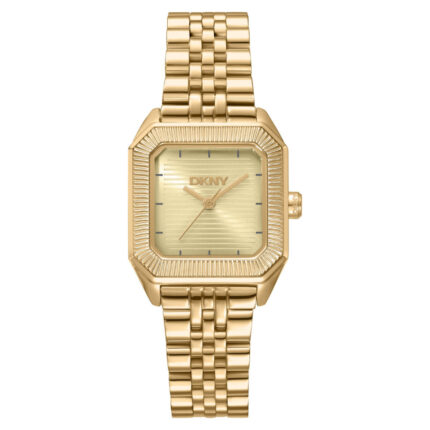 Dkny Signature Shape Gold Stainless Steel Bracelet DK1L154M0065