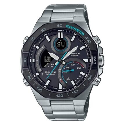 Casio Edifice Solar Stainless Steel Bracelet Chronograph ECB-950DB-1AEF