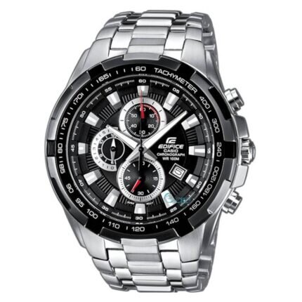 Casio Edifice Silver Stainless Steel Bracelet Chronograph EF-539D-1AVEF