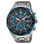 Casio Edifice Silver Stainless Steel Bracelet Chronograph EFR-539D-1A2VUEF