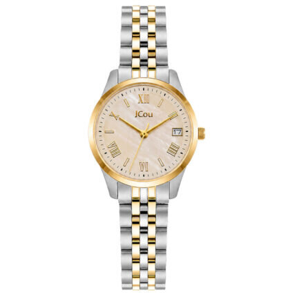 Jcou Lucienne Two Tone Stainless Steel Bracelet JU19090-1