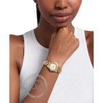 Michael Kors Lexington Crystals Gold Stainless Steel Bracelet Gift Set MK7659SET