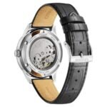 Citizen Automatic Black Leather Strap NY4058-01EE