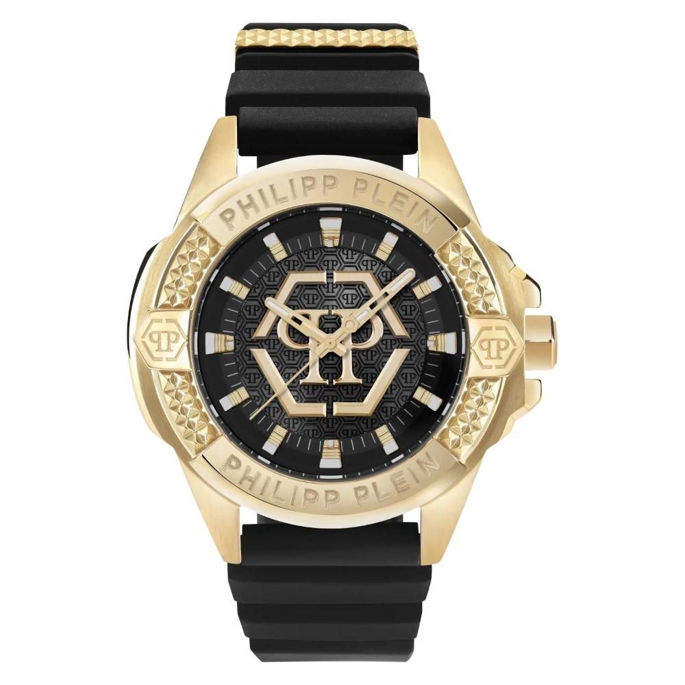 Philipp Plein Majesty Black Rubber Strap PWBHA0226