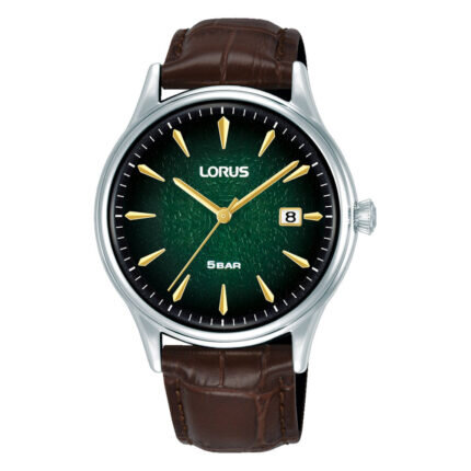 Lorus Classic Brown Leather Strap RS997DX9