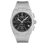 Tissot T-Classic PRX Chronograph Silver Stainless Steel Bracelet T1374171105100