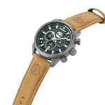 Timberland Henniker II Dual Time Brown Leather Strap Chronograph Gift Set TDWGQ00949X2