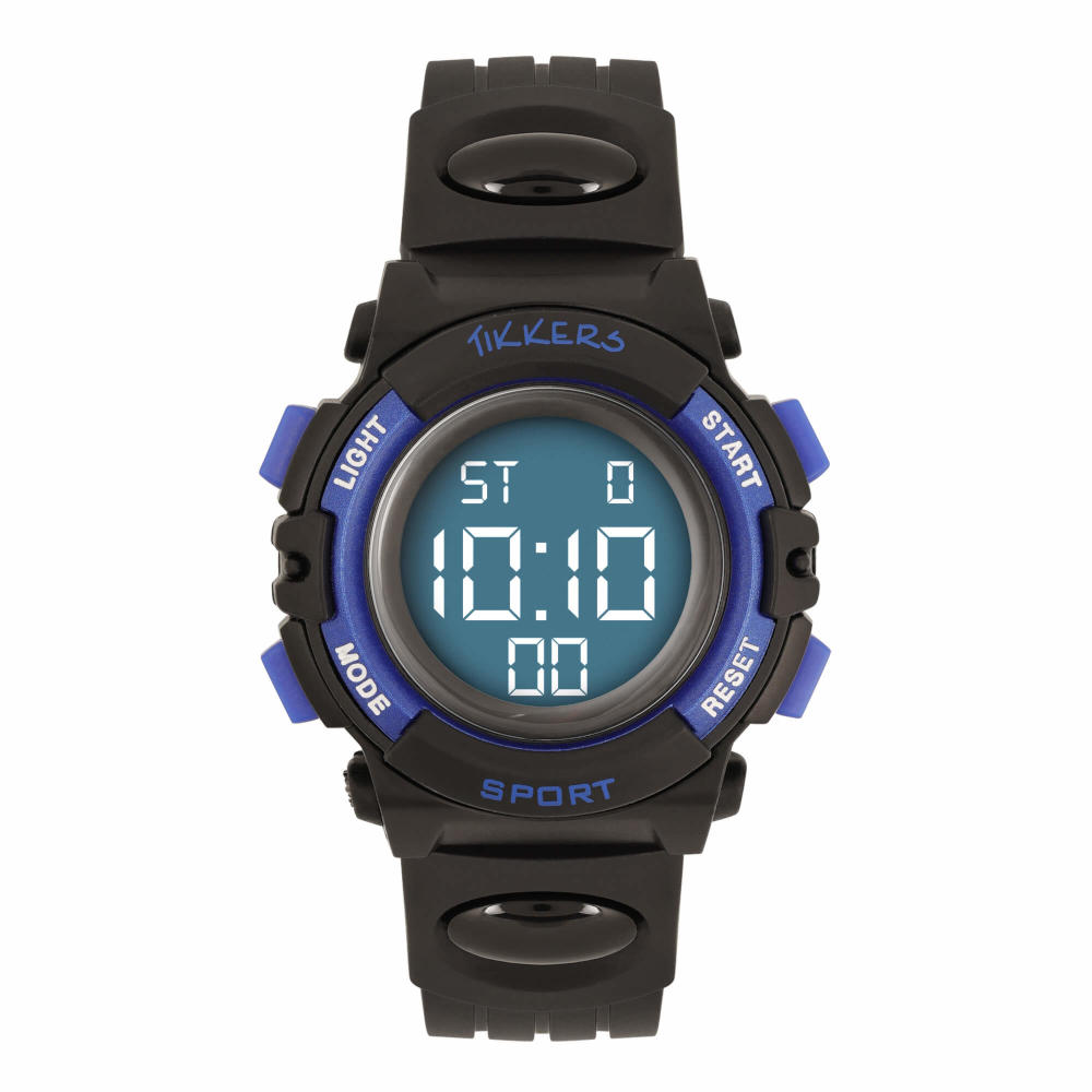 Tikkers Light Up Digital Black Silicone Strap ATK0212 Tikkers Light Up Digital Black Silicone Strap ATK0212