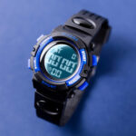 Tikkers Light Up Digital Black Silicone Strap ATK0212