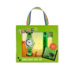 Tikkers Dinosaur Green Fabric Strap Gift Set ATK1049