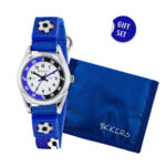 Tikkers Football Blue Fabric Strap Gift Set ATK1090