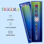 Tikkers 3D Racing Car Blue Silicone Strap ATK1096