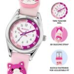Tikkers 3D Cat Pink Silicone Strap ATK1097