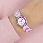 Tikkers 3D Cat Pink Silicone Strap ATK1097