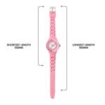 Tikkers Pink Silicone Strap ATK1098