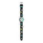 Tikkers 3D Football Black Silicone Strap ATK1101