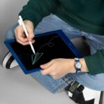 Tikkers Football Blue Silicone Strap & Magic Writing Pad Gift Set ATK1110-PAD