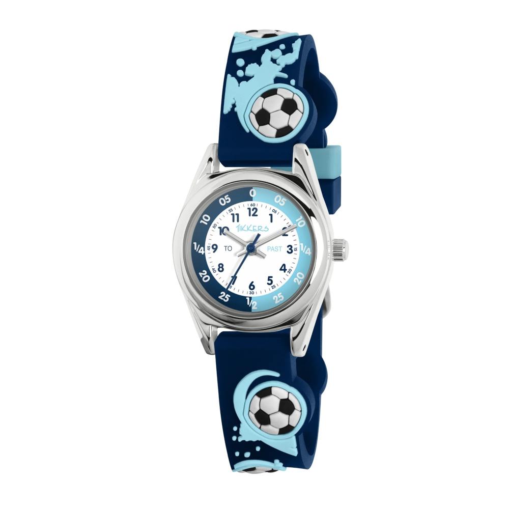 Tikkers Football Blue Silicone Strap ATK1110