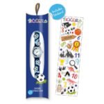 Tikkers Football Blue Silicone Strap ATK1110