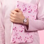 Tikkers 3D Butterfly Pink Silicone Strap & Magic Writing Pad Gift Set ATK1111-PAD