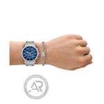 Armani Exchange Banks Chronograph Stainless Steel Bracelet Gift Set AX7176SET