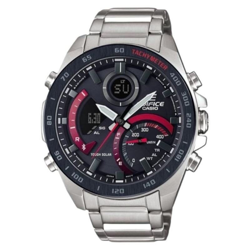 Casio Edifice Solar Stainless Steel Bracelet Chronograph ECB-900DB-1AER Casio Edifice Solar Stainless Steel Bracelet Chronograph ECB-900DB-1AER